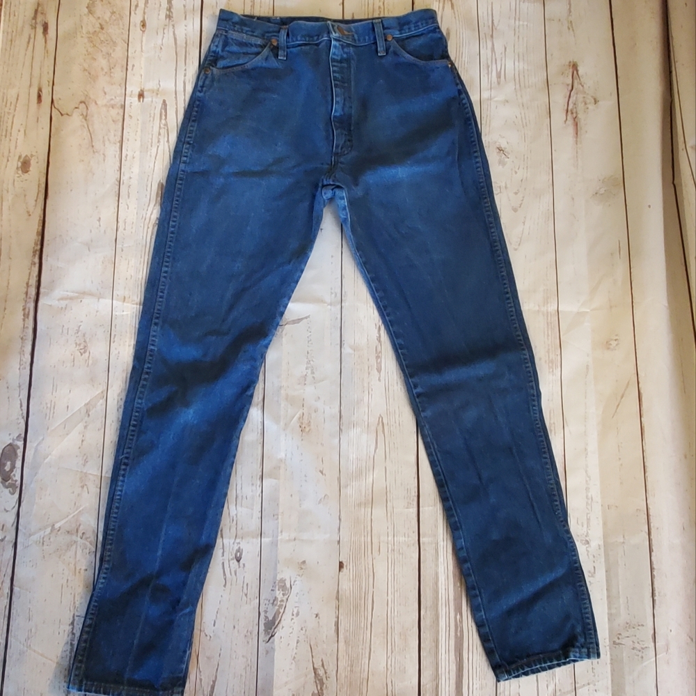 Wrangler women's high rise blue jeans size 15/34